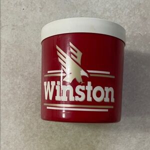Vintage Winston Cup NASCAR The Fridge Freezable plastic Can Kan Koozie